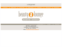 Tablet Screenshot of beautylounge-simbach.de